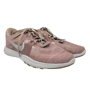 Nike Flex Trainer 8 Shoes‎ Womens 10 Pink Smokey Mauve 924340-200 Running Shoes